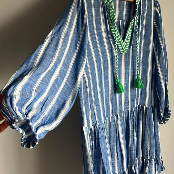 Shoshanna Umbrella Stripe Mini Dress - Picture 8 of 13